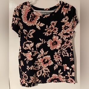 LOFT Floral Vintage Soft Tee
